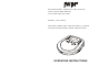 jWIN JX-CD900 Operating Instructions Manual