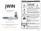 jWIN JD-VD520 Instruction Manual