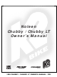 K2 Bike Chubby LT Owner's Manual