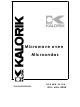 Kalorik MICROONDAS USK MW 26146 Operating Instructions Manual