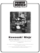 Power Wheels Kawasaki NINJA 74110 Owner's Manual & Assembly Instructions