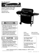 Kenmore 464722309 - 2 Burner Gas Grill Use And Care Manual