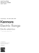 Kenmore 790.927 Use And Care Manual