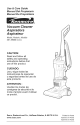 Kenmore 3900 - Upright Vacuum Use And Care Manual