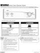 Kenmore 110.2942 series Quick Start Manual