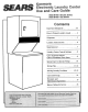 Kenmore SEARS 91801191901 Use & Care Manual