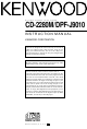 Kenwood CD-2280M Instruction Manual