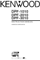 Kenwood DPF-1010 Instruction Manual