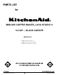 KitchenAid JavaStudio II KCM534ER0 Parts List