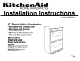 KitchenAid 3184435 REV. A Installation Instructions