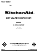 KitchenAid KHWG160PCR1 Parts List