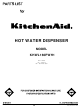 KitchenAid KHWL160PCR Parts List