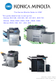 Konica Minolta BIZHUB C300 Function Manual