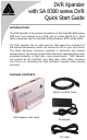Apricorn DVR Xpander Quick Start Manual