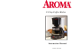 Aroma ACM-632 Instruction Manual