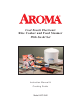 Aroma ARC-3946 Instruction Manual & Cooking Manual