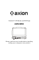 Axion AXN-6092 User Manual