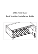 Axis 250S Blade Installation Manual