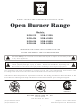 Bakers Pride XOB-212 Installation And Operating Instructions Manual