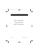Belkin F8E206 - Wired Keyboard User Manual