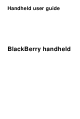 Blackberry 850 User Manual