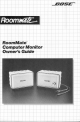 Bose Roommate Computer Monitor Owner's Manual