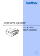 Brother DCP-385C User Manual