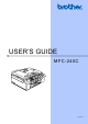 Brother MFC-240C User Manual
