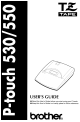 Brother P-Touch PT-530 User Manual