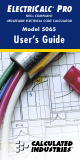 Calculated Industries ElectriCalc Pro 5065 User Manual
