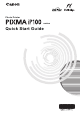 Canon PIXMA iP100 Series Quick Start Manual