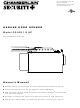 Chamberlain CG40S Owner's Manual