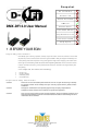 Chauvet DMX-DFI 2.0 User Manual