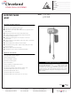 Cleveland CH-E-1005-M Specifications