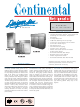 Continental Refrigerator DL1WI-SS Specifications