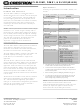 Crestron CLW-DIM1 User Manual