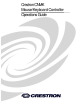 Crestron CNMK Operation Manual