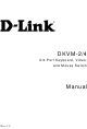 D-link DKVM-2 User Manual