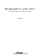 D-link AirPlus DWL-650+ Manual