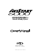 Avital AviStart 6000 Owner's Manual