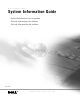 Dell Latitude D600 System Information Manual