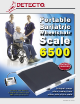 Detecto 6500 Specifications