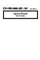 Dynex DX-0M101 - Sliver Optical Corded Mouse User Manual