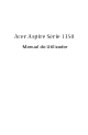 Acer Aspire 1350 Manual Do Utilizador
