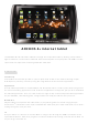 Archos 501598 Brochure & Specs