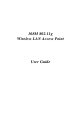 Encore 108M 802.11GWIRELESS LAN ACCESS POINT User Manual