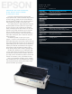 Epson 2080 - LQ B/W Dot-matrix Printer Specifications