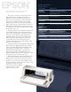 Epson 680Pro - LQ B/W Dot-matrix Printer Specifications