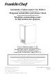 Franklin Chef FIM35 User Manual