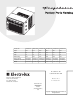 Frigidaire FAA067P7 Factory Parts Catalog